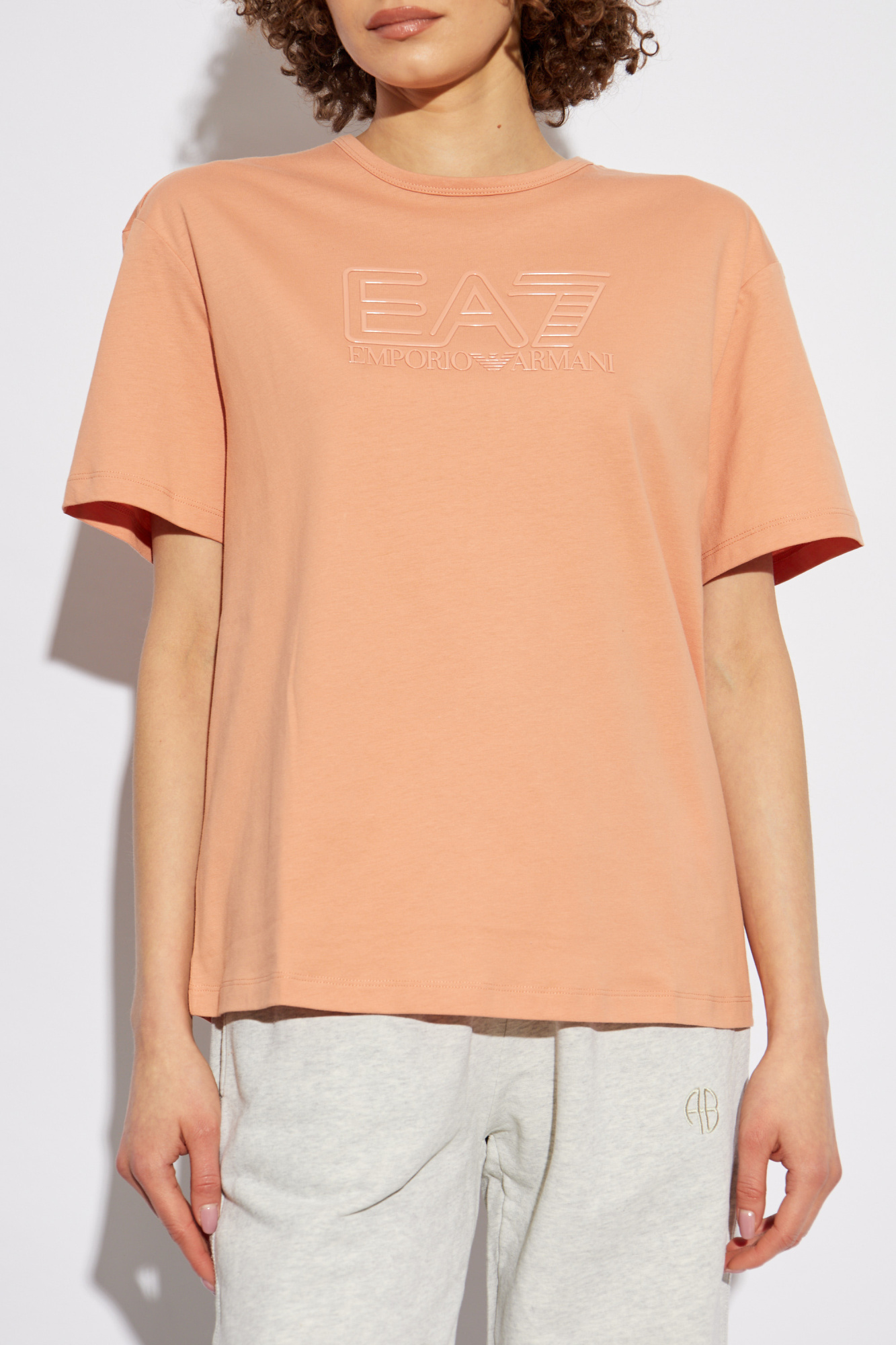 【E725SS701】EMPORIO ARMANI EA7 Tシャツ 7W000098 AF12503 EA7 Emporio Armani T-shirt from the Sustainability